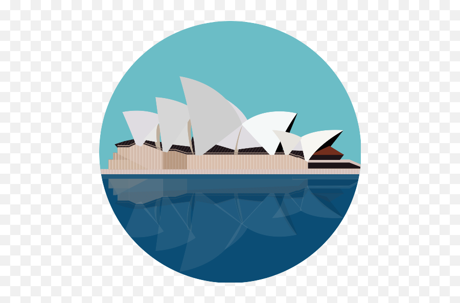 Sydney Opera House Vector Svg Icon - Sydney Opera House Png,Sydney Opera House Icon