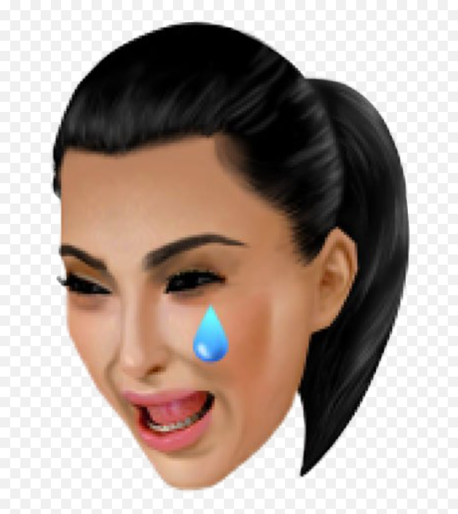 Kim Kardashian Crying Face Png - Kim Kardashian Cry Png,Kim Kardashian Png