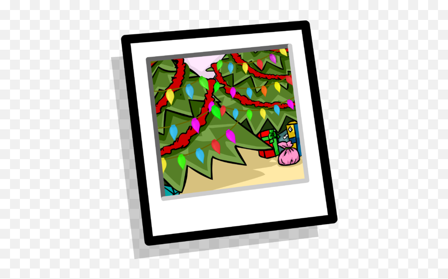 Download Hd Christmas Trees Background Icon - Club Penguin Vertical Png,Christmas Icon Background
