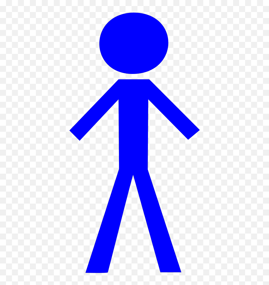 Human - Clip Art Male Stick Figure Png,Sports Devil Icon .png