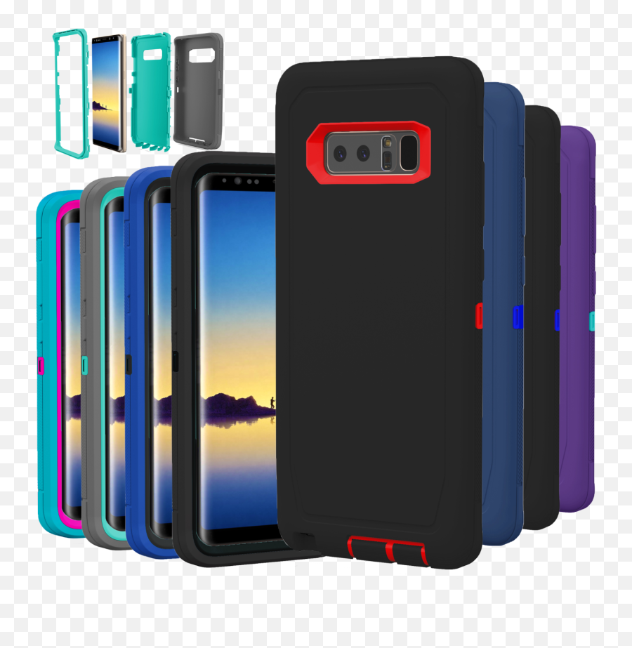 Samsung Galaxy Note 8 Case Cover Tpu - Samsung Galaxy Note 8 Rugged Rubber Case Png,Samsung N Icon