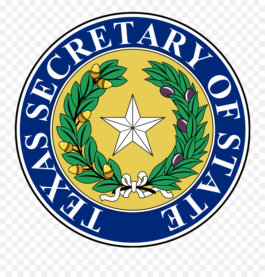 Texas Secretary Of State Texaslawhelporg - Providing Free Texas Secretary Of State Seal Png,Texas State Png