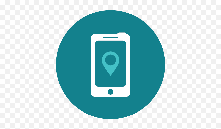 Maps Mobile Phone Icon Png Outline