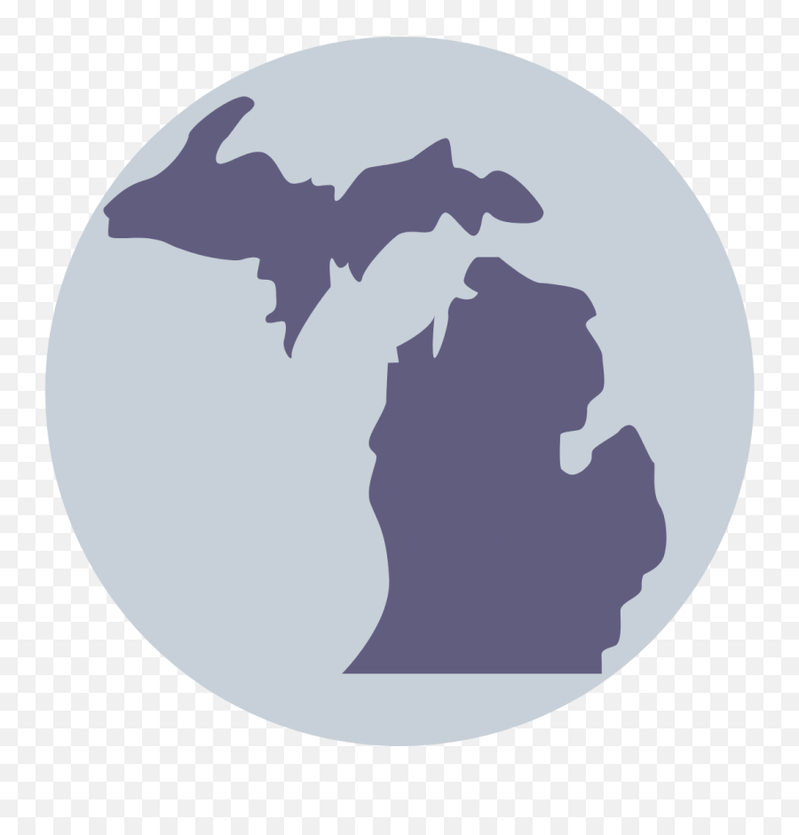Public Policy Response To The Covid - 19 Outbreak In Michigan Transparent Background Png Michigan Map Transparent,Viadeo Icon Vector