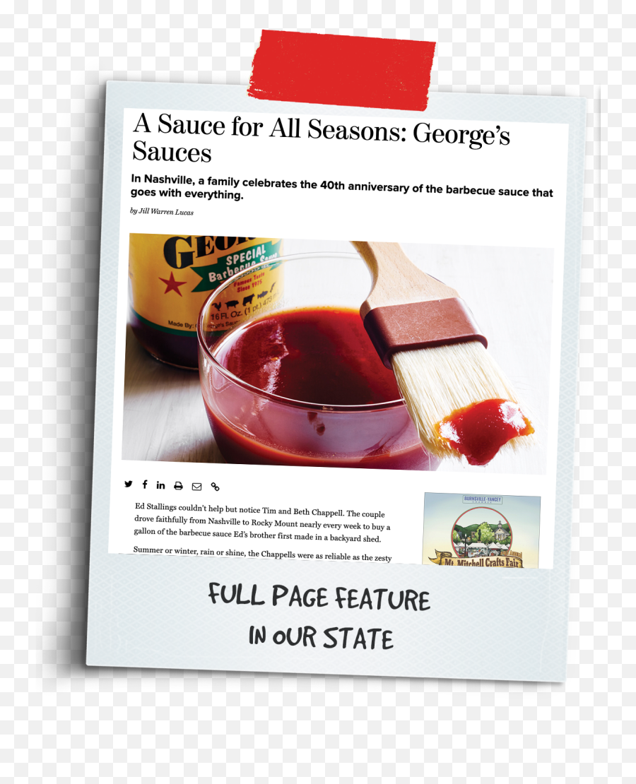 Our Story Meet The Georgeu0027s Team Bbq Sauce Made - Fruit Syrup Png,Rocky Folder Icon