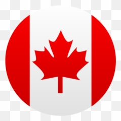 July2021cad - Cruise Connections Transparent Canada Flag Circle png