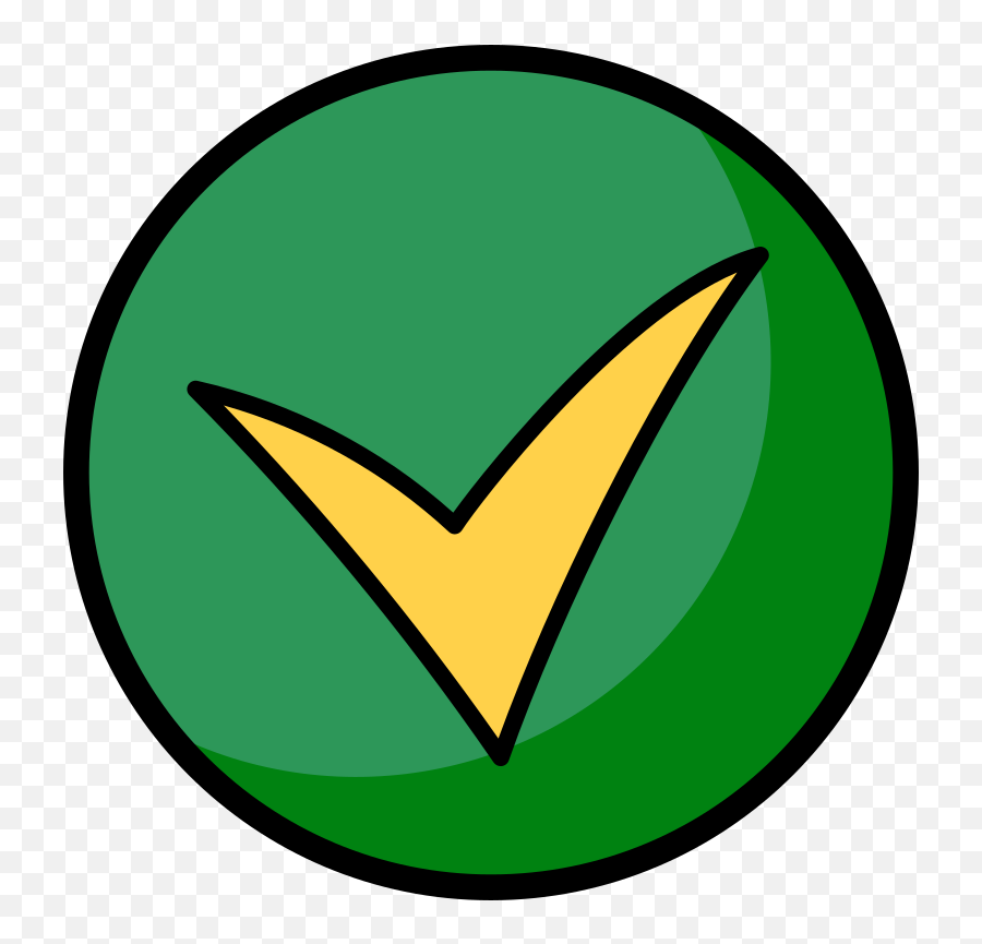Checkmark Round Illustration In Png Svg - Vertical,Check In Icon Vector