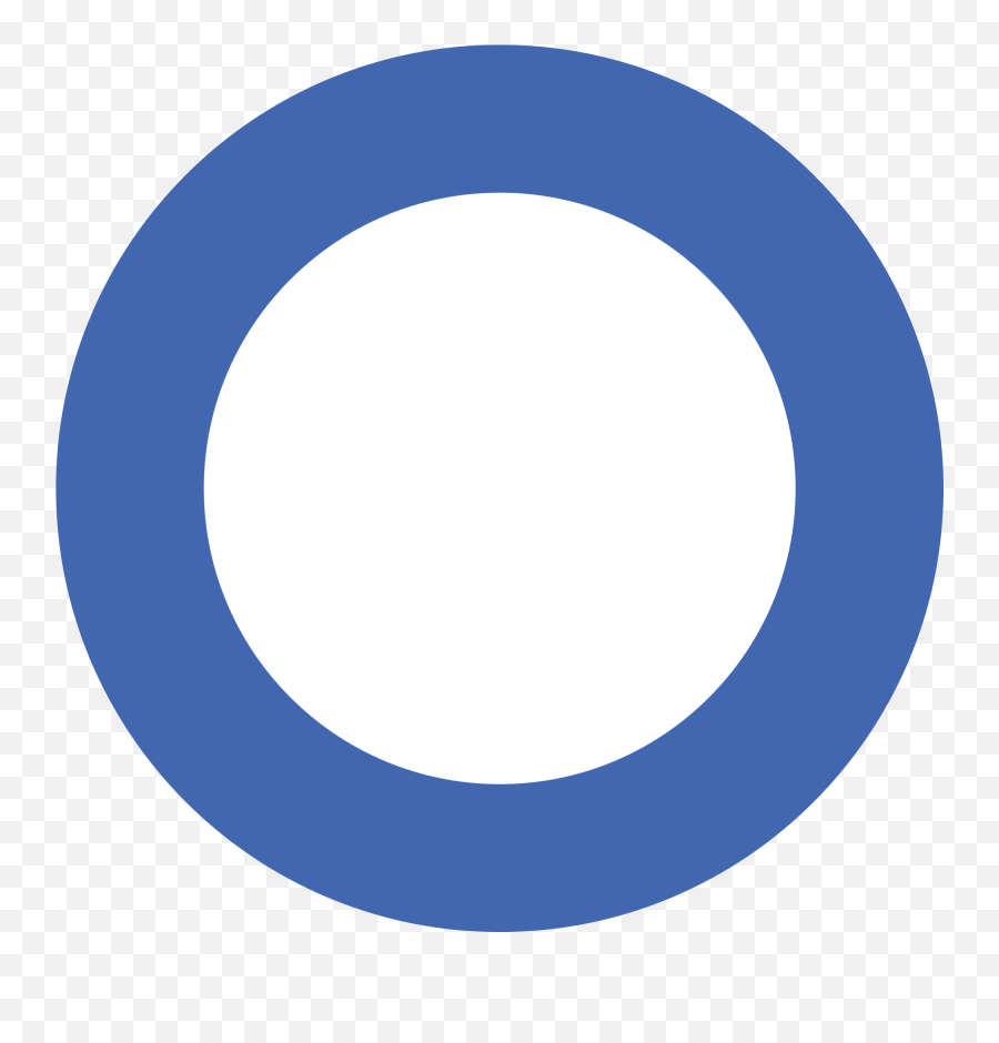 White With Blue Circle Logo - Portrait Of A Man Png,Circle Logo
