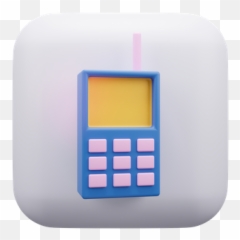 Satellite Phone Icon - Download in Colored Outline Style Calculator png