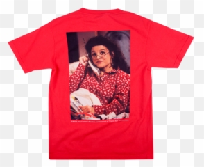 Seinfeld Elaine In Bed Red Teeu2013 Dumbgood - Dumbgood Seinfeld Shirt Png,Seinfeld Png