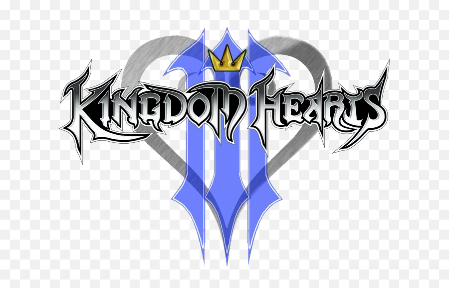 Download Hd Kingdom Hearts 3 Logo Png - Kingdom Hearts 2 Title,Kingdom Hearts Logo Png
