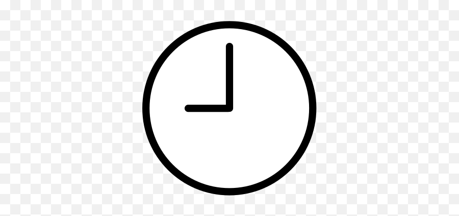 Nine Ou0027clock Emoji - 9 O Clock Emoji Png,Uhr Icon