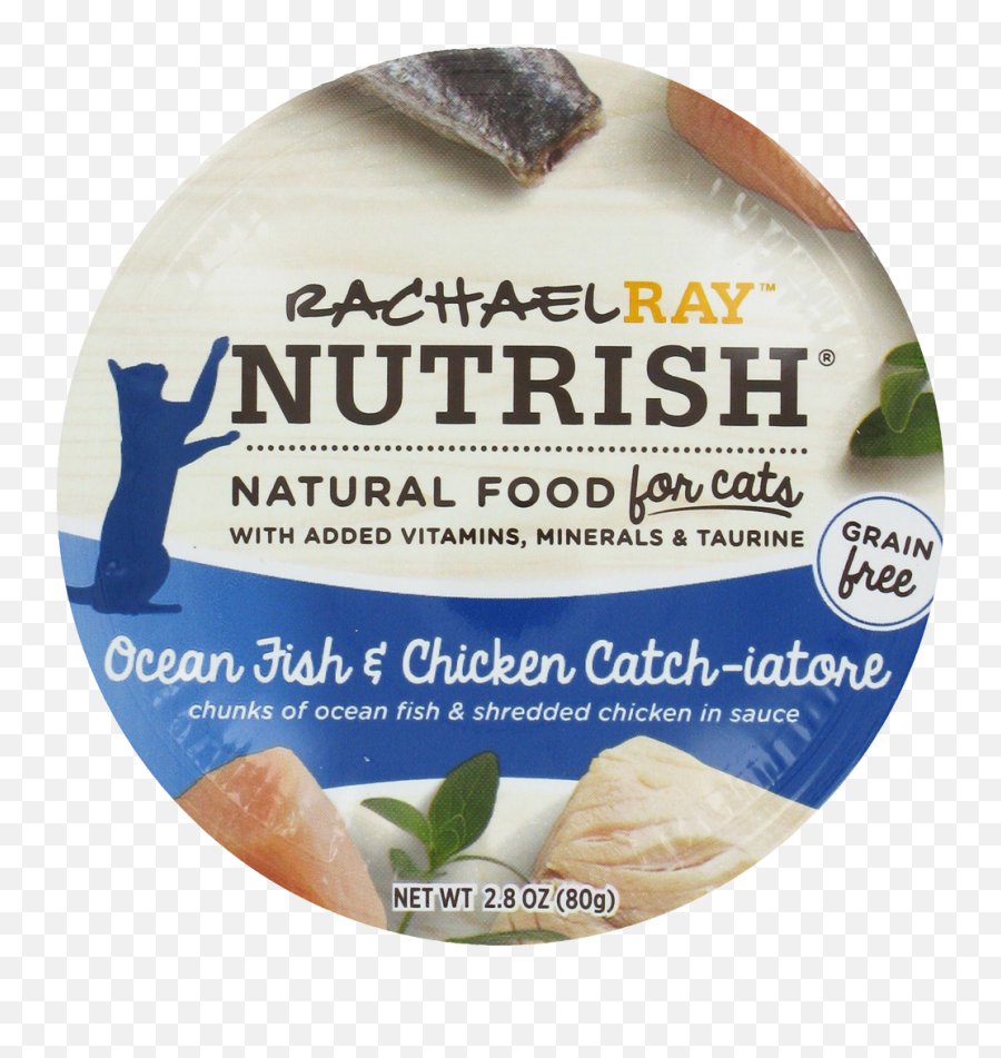 Fred Meyer - Rachael Ray Nutrish Wet Cat Ocean Fish Label Png,Ocean Fish Png