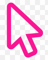 Deep Pink Cursor Icon - Free deep icons Windows 10 Cursor Png