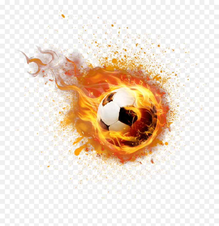 Fire Football Png Image Free Download - Fire Football Png,Fire Circle Png