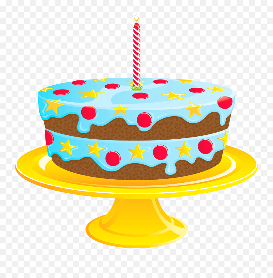 Clipart Cake Png - Transparent Background Birthday Cake Png,Cake Clipart Png