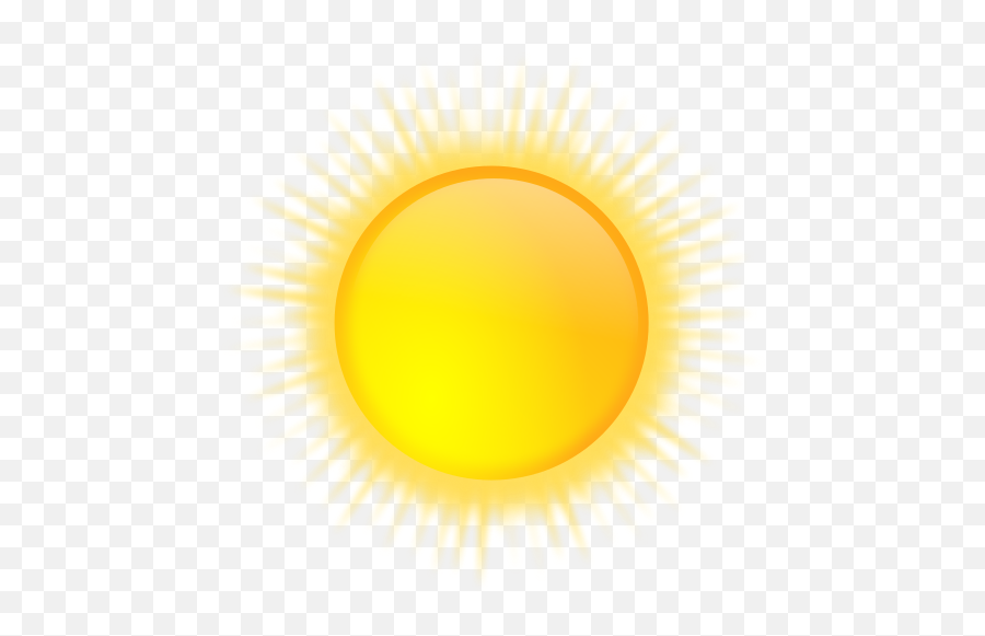 Fileweather Icon - Sunnysvg Wikimedia Commons Transparent Sun Png,Dimensions For Icon