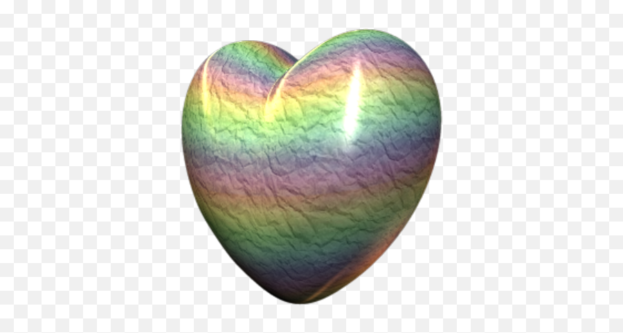 Rainbow Fractal Heart Psd Free Download - Event Png,Fractal Icon