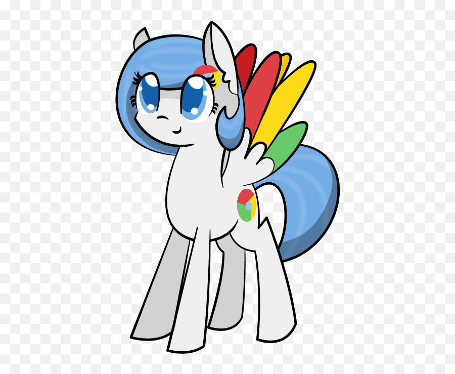 Ask Google Chrome U2014 Hereu0027s A Transparent Pony For You - Cartoon Png,Pony Transparent
