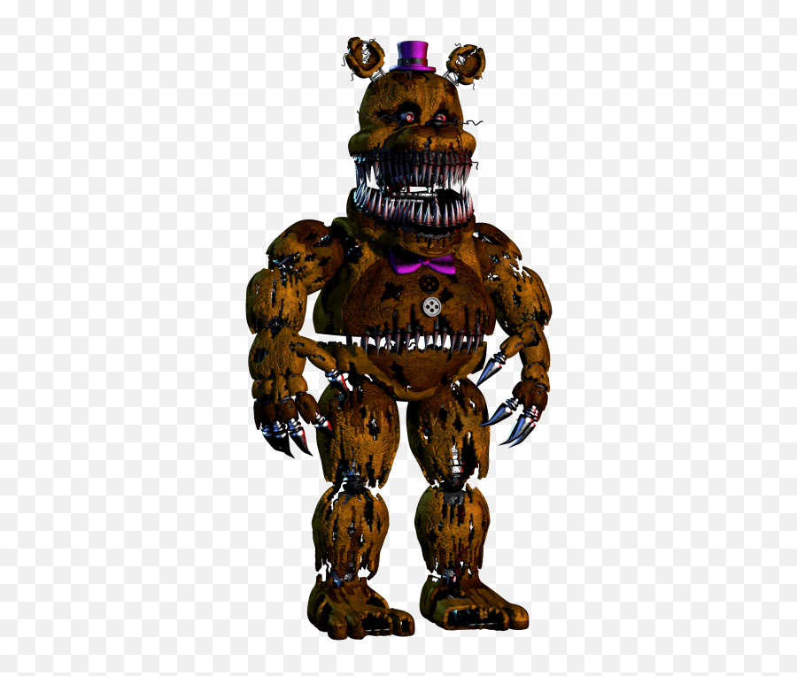 Why Is Freddy The Only One That Laughs In Fnaf 1 - Quora Nightmare Fredbear Png,Freddy Fazbear Icon