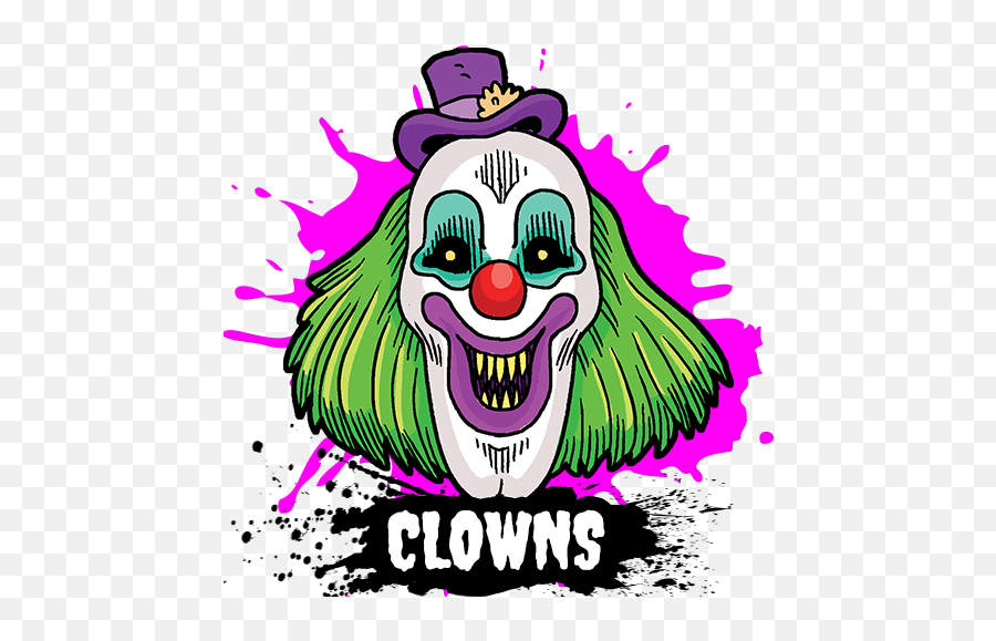 Clowns And Circus - Halloween Decorations Props Scary Png,Crazy Clown Icon