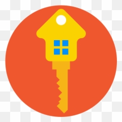 House Key - Free buildings icons Property Circle Icon png