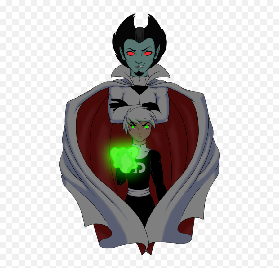 Download Hd Danny Phantom Vlad - Vlad Transparent Png Image Danny X Vlad,Danny Phantom Png