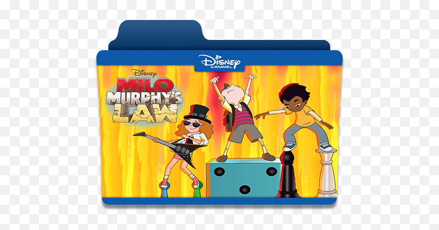 Milo Murphyu0027s Law Background Png Play Disney Folder Icon