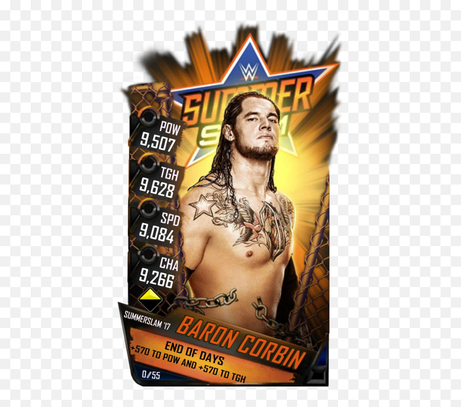 Baron Corbin - Wwe Supercard Season 2 Debut Wwe Finn Balor Wwe Supercard Png,Baron Corbin Png