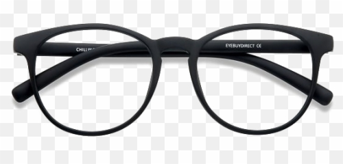 Black Glasses Png Image Transparent - Round Brown Frames