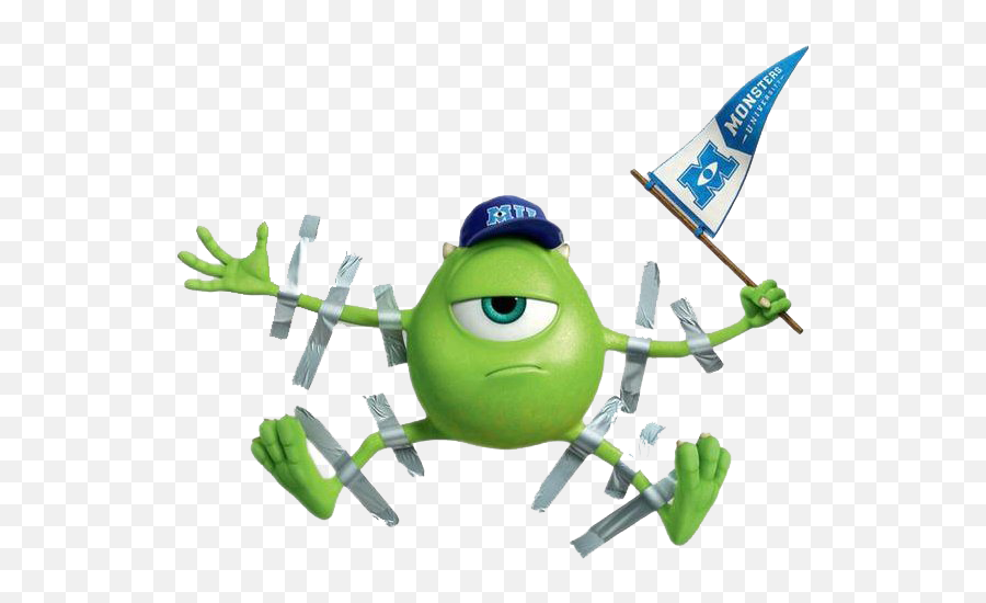 Monsters University Png Transparent - Mike Wazowski Monster University,Monsters Inc Png