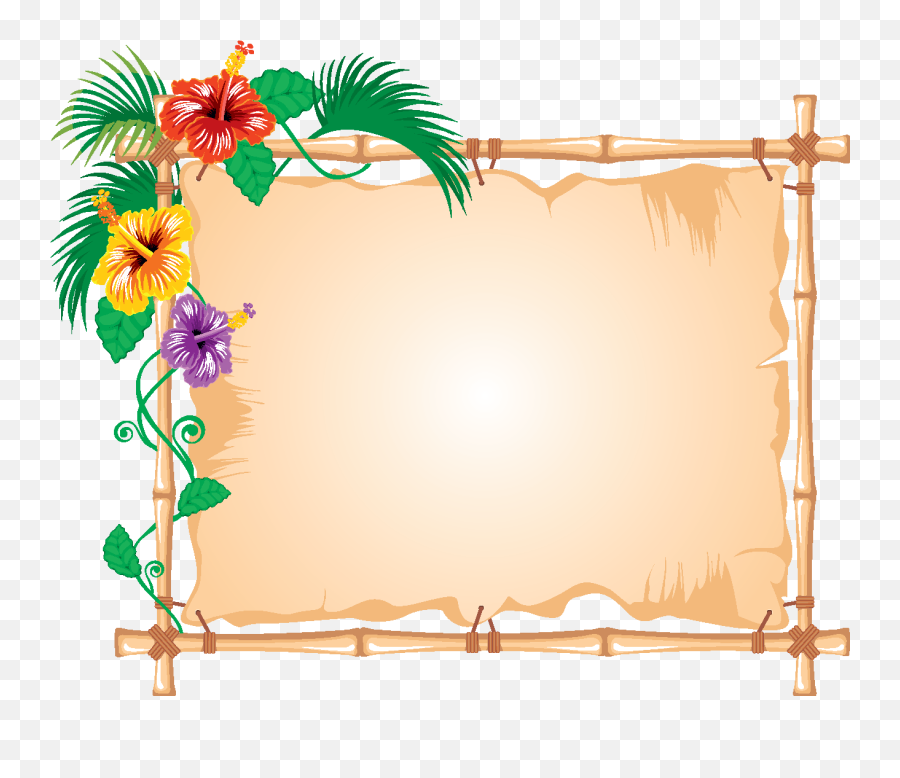 Store - Floral Design Png,Bamboo Frame Png