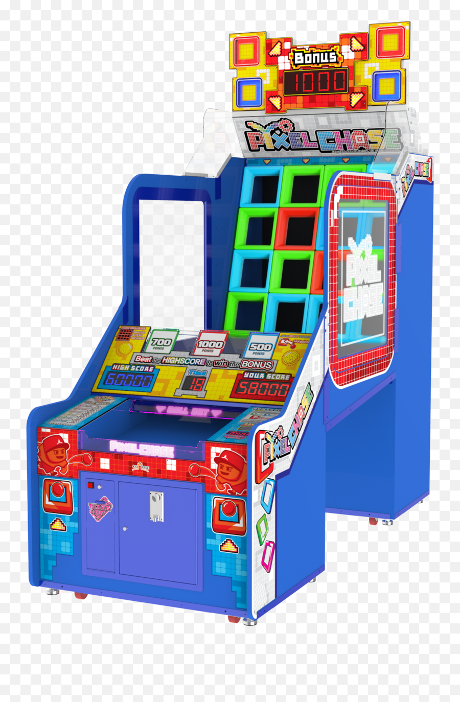 Pixel Chase - Arcade Game Png,Arcade Cabinet Png