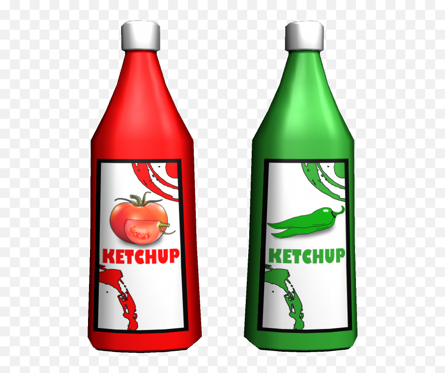 Ketchup Bottle - Plastic Bottle Png,Ketchup Bottle Png
