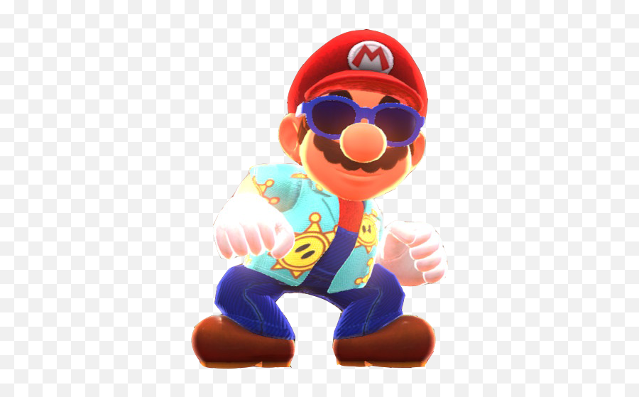 Transparent Dancing Sunshine Mario For - Transparent Mario Png,Mario Transparent