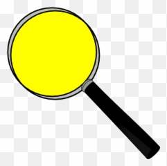 Transparent Background Magnifying Glass - Lupe Clipart png
