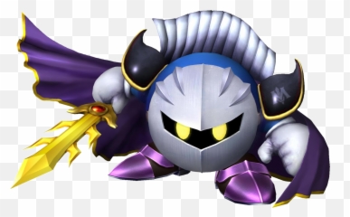 Meta Knight Kirby - Super Smash Bros Meta Knight Png,Kirby Transparent Background