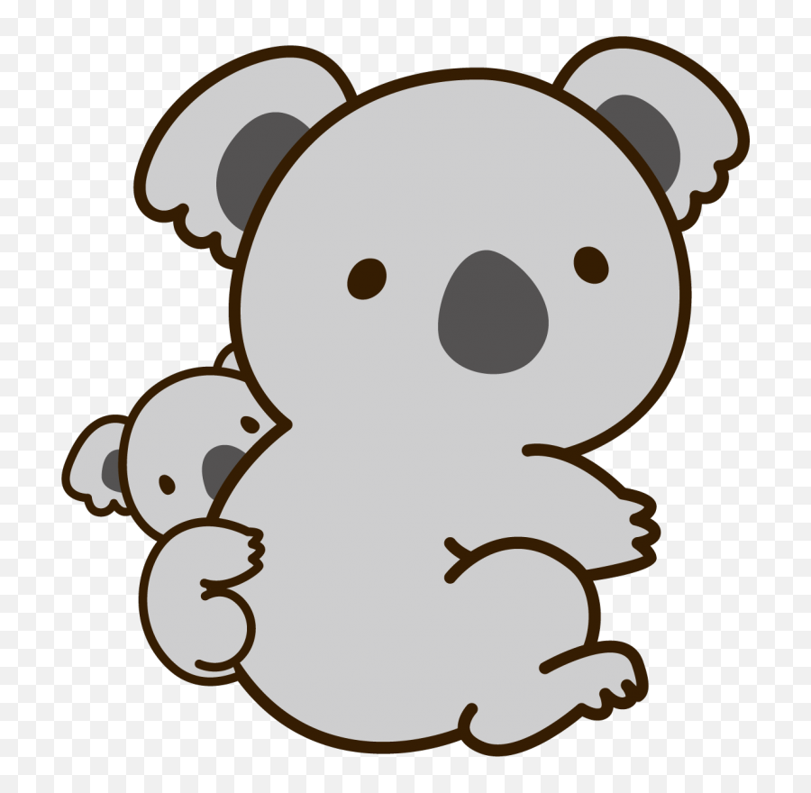 Baby Koala Stickers Cute Sticker - Koala Stickers Png,Koala Transparent