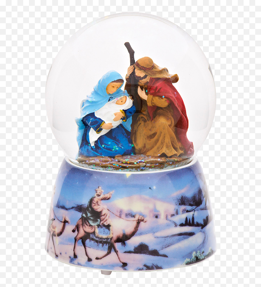 Holy Family Snowglobe - Porcelain Png,Snow Globe Png