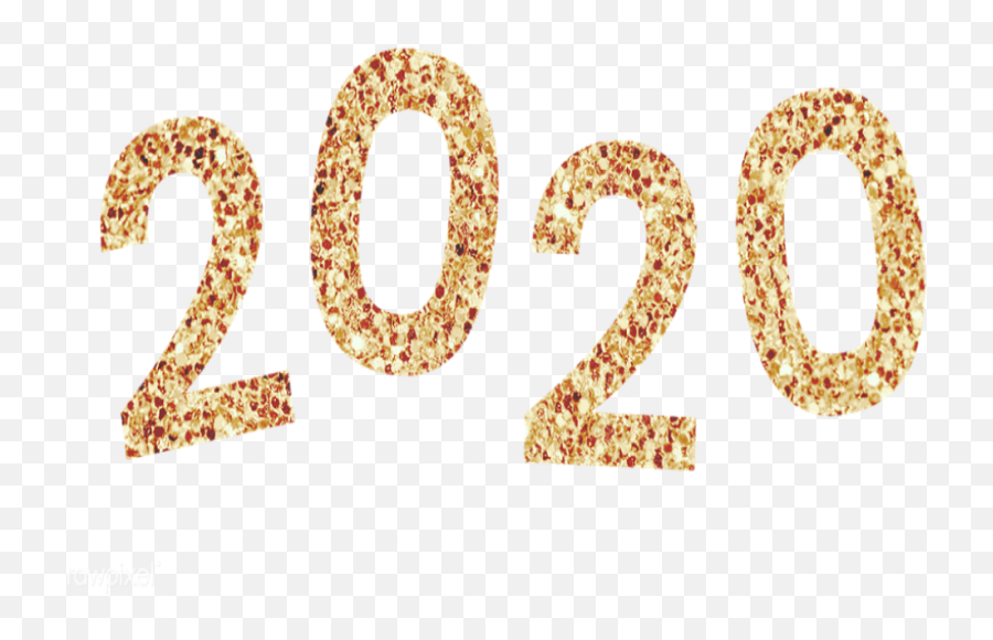 Happy New Year 2020 Png Gold - Png Image 2020 Png Transparent,Happy New Year Transparent