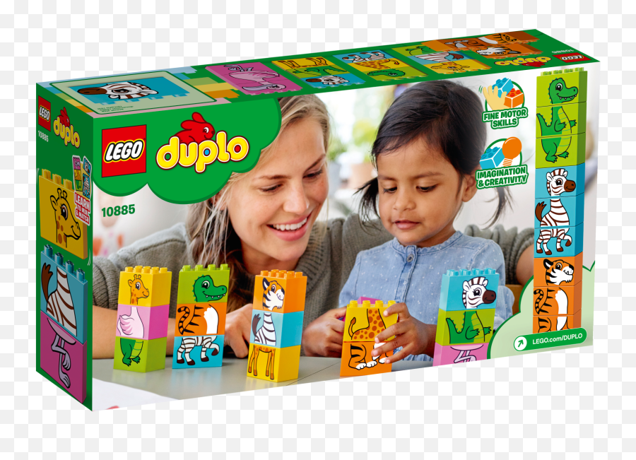 Lego Duplo My First Fun Puzzle 10885 - Kidstuff Lego 10885 Png,Lego Block Png