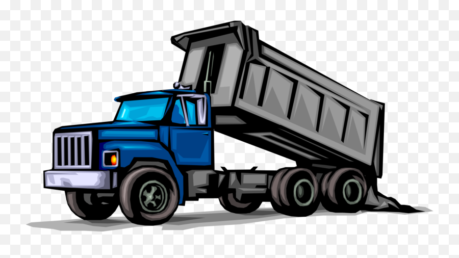 Truck Vector Png - Dump Truck Clip Art,Dump Truck Png