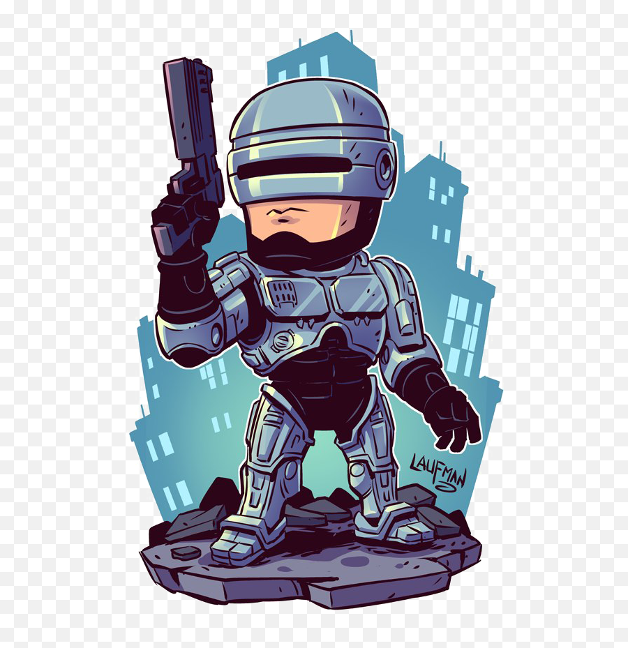 Robocop Png Transparent Image - Robocop Chibi,Robocop Png