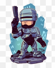Robocop Png Transparent Image - Robocop Chibi,Robocop Png