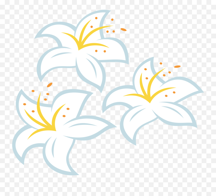 Lily Svg Transparent U0026 Png Clipart Free Download - Ywd Cutie Marks No Background,Lily Of The Valley Png