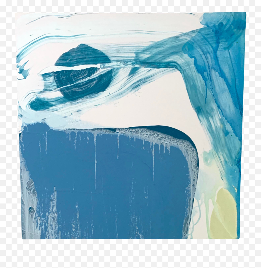 Blue Waveu201d Acrylic - Painting Png,Blue Wave Png