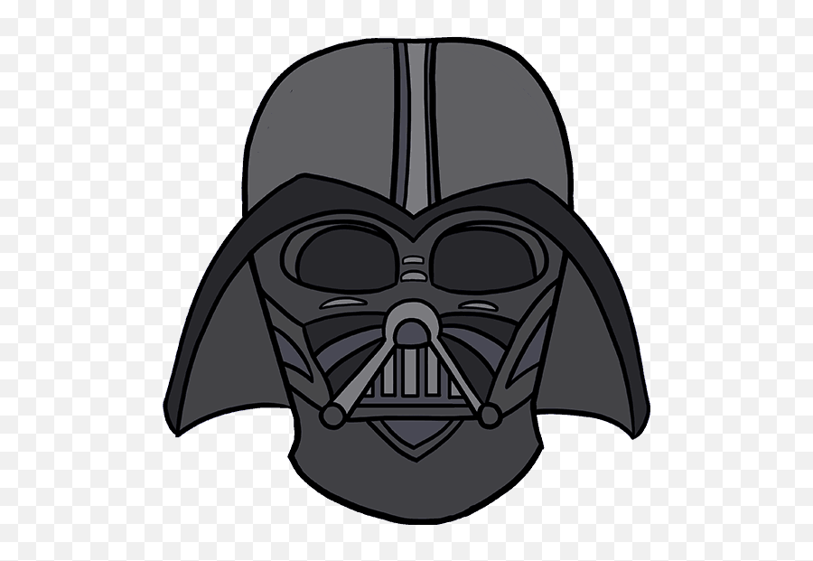 The Clone - Darth Vader Helmet Drawing Png,Darth Vader Helmet Png