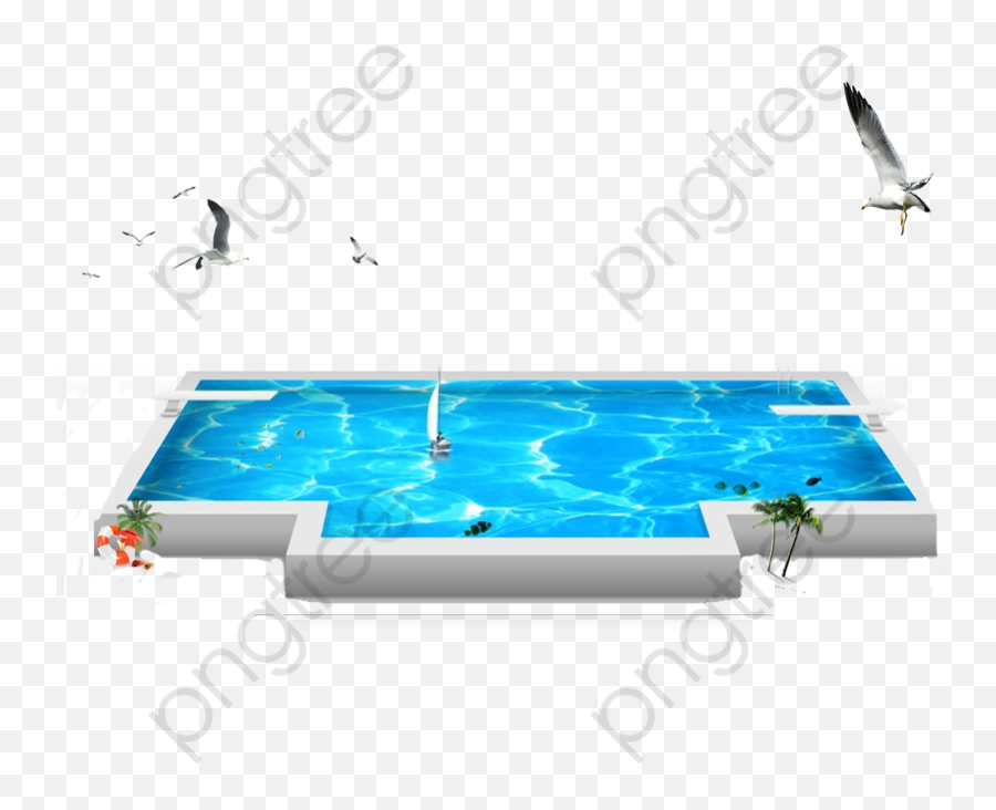 Png Swimming Pool Clipart - Transparent Images Of Swimming Pools,Swimming Clipart Png