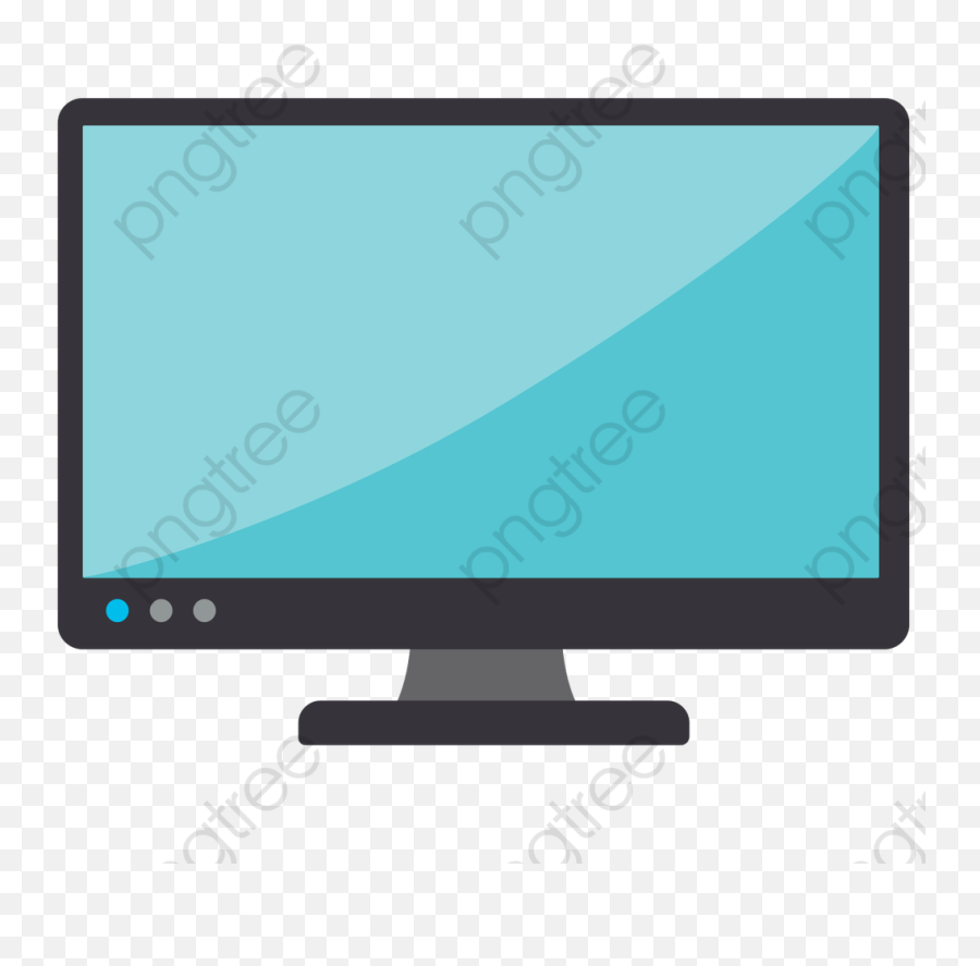 Png Vector Large Screen Display - Computer Monitor,Monitor Png