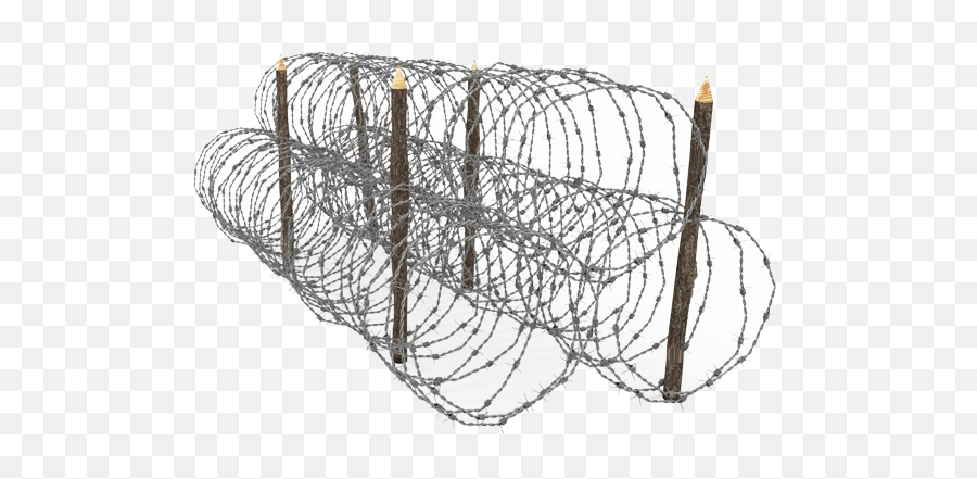 Himachal Steels And Wires - 3d Barb Wire Model Free Png,Barbed Wire Png